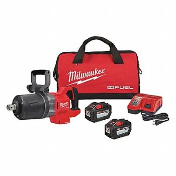 MILWAUKEE Cordless Impact Wrench Kit 1 Drive, 56GL11