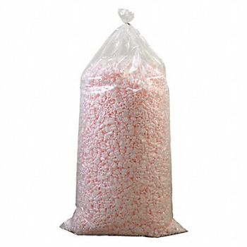 GRAINGER APPROVED Packing Peanuts 7 cu ft Bag 18 H, 56GL66
