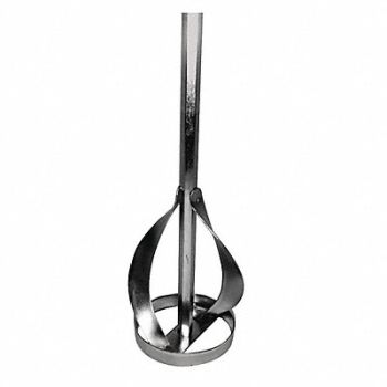 BN PRODUCTS USA Mixing Paddle With Holes Silver, 56GW33