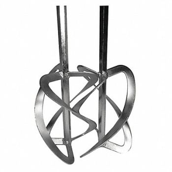 BN PRODUCTS USA Mixing Paddle With Holes Silver PR, 56GW41