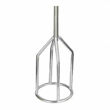 BN PRODUCTS USA Mixing Paddle With Holes Silver, 56GW43