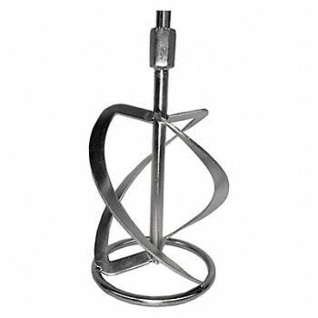 BN PRODUCTS USA Mixing Paddle With Holes Silver, 56GW45