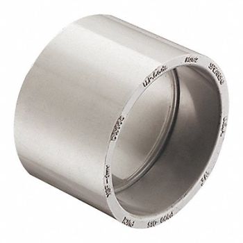 GRAINGER APPROVED Coupling Schedule DWV 6 in Socket White, 56GX15