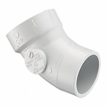 GRAINGER APPROVED 45 Street Elbow Schedule DWV 4 in, 56GX39