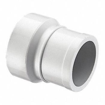GRAINGER APPROVED Adapter Schedule DWV 4 x 1/4 in White, 56GX47