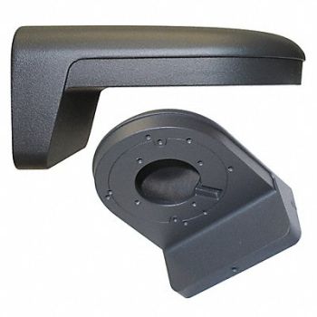 VITEK Wall Mount Aluminum Charcoal 6 7/64 in L, 56HA28