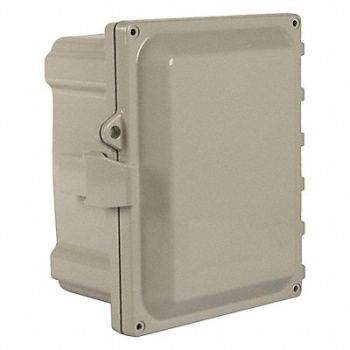 WIEGMANN Enclosure Non-Metallic Solid Cover, 56HA68