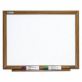 ABILITY ONE In/Out Board White 24 Dry Erase Height, 56HC08