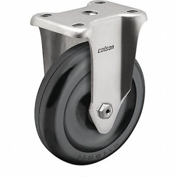 COLSON Plate Caster Rigid 3 Wheel Dia, 56HD48
