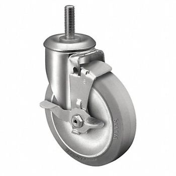 COLSON Stem Caster Swivel 5 Wheel Dia, 56HE48