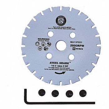 BN PRODUCTS USA Circular Saw Blade 4 Dia 24 Teeth, 56HE77
