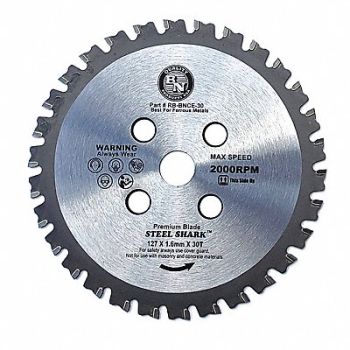 BN PRODUCTS USA Circular Saw Blade 5 Dia 30 Teeth, 56HE78