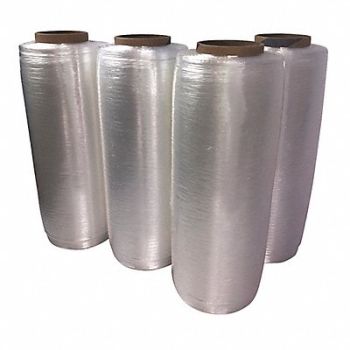 GRAINGER APPROVED Stretch Wrap LLDPE 1476 ft L PK4, 56HG13