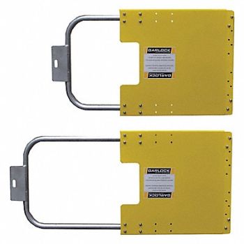GARLOCK SAFETY SYSTEMS Single-Door 23 3/4 in Yellow, 56HH73