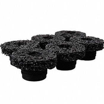 COUNTERACT Hub Pro XL Replacement Pads 2-1/2 L PK6, 56HH86