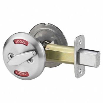 YALE Deadbolt Cylindrical Satin Chrome Finish, 56HL66
