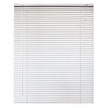 KEYSTONE FABRICS Mini Blinds Aluminum 47 W x 48 L White, 328HH4