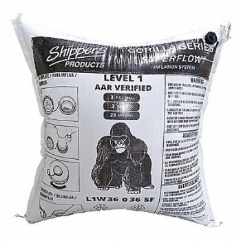 SHIPPERS PRODUCTS Dunnage Bag Industrial Poly-Woven PK300, 56HU23