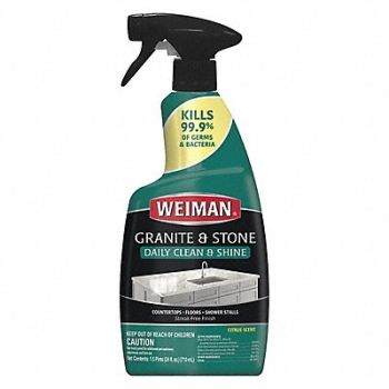 WEIMAN Stone Cleaner 24 oz Spray Bottle PK6, 56HU59