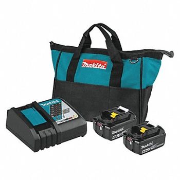 MAKITA Battery/Charger Kit 18.0V 4.0Ah Capacity, 56HU76