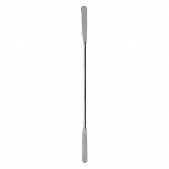 HEATHROW SCIENTIFIC Spatula 8.9 L 2 W Silver SS, 56HV79