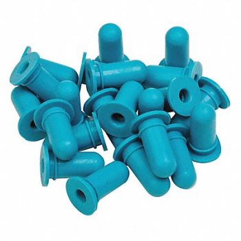 HEATHROW SCIENTIFIC Filler Rubber 1mL Cap. 1.1 H PK24, 56HV83