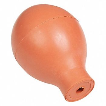 HEATHROW SCIENTIFIC Bulb Rubber 15mL Cap. 56mm H 1.34 dia., 56HV85