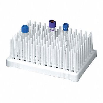 HEATHROW SCIENTIFIC Test Tube Rack 96 Compartments PK2, 56HW14