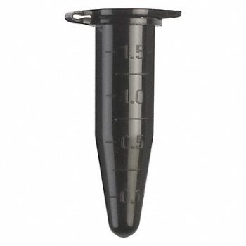 HEATHROW SCIENTIFIC Microcentrifuge Tube Plastic PK500, 56HW17