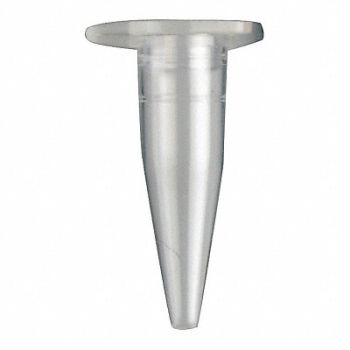 HEATHROW SCIENTIFIC Microcentrifuge Tube Plastic PK1000, 56HW19