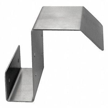 DON-JO MFG. INC Door Pull Stainless Steel 5-1/2 W 5 L, 56JE49