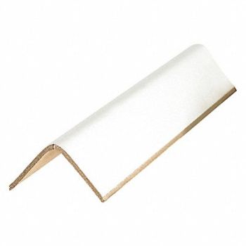 GRAINGER APPROVED Edge Protector Lgt. Dty. Fibreboard PK50, 56JM13