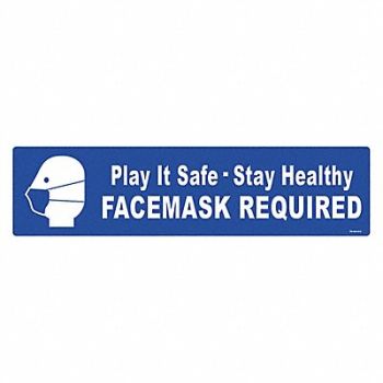 GRAINGER APPROVED Floor Sign, 56JR75