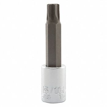 PROTO Socket Bit Steel 3/8 in TpSz 5/16 in, 56JT33