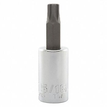 PROTO Socket Bit Steel 1/2 in TpSz 5/16 in, 56JT36
