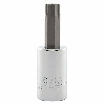 PROTO Socket Bit Steel 1/2 in TpSz 3/8 in, 56JT37