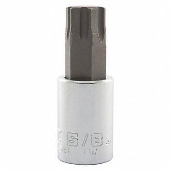 PROTO Socket Bit Steel 1/2 in TpSz 5/8 in, 56JT41