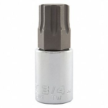 PROTO Socket Bit Steel 1/2 in TpSz 3/4 in, 56JT43