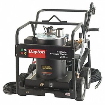 DAYTON Pressure Washer Electric 4 HP 37 H 43 L, 56JV45