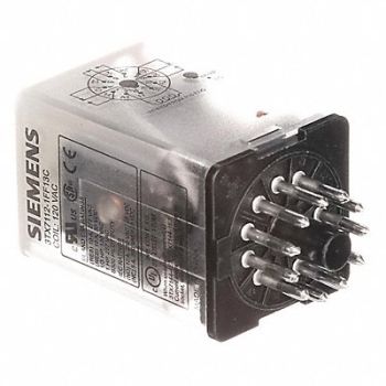 SIEMENS Plug-In Relay 120V AC 10 A 11 Pins, 56JX35