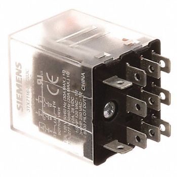 SIEMENS Plug-In Relay 24V DC 15 A 11 Pins, 56JX48
