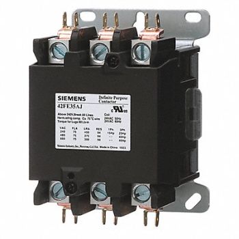 SIEMENS Definite Purpose Contactor 3 Pole 75A, 56JY12
