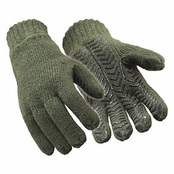 REFRIGIWEAR Insulated Wool Grip Glove PR, 56KC86