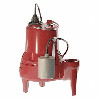 LIBERTY PUMPS Submersible Sewage Pump HP 1/2 115V 60Hz, 56KD58