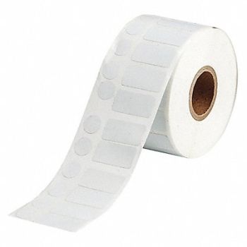BRADY Laboratory Label Polyester 1/2 H 1 W, 56KF96