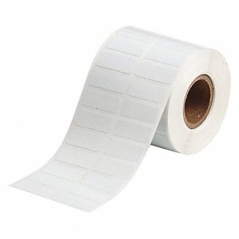 BRADY Laboratory Label Polyester 3/8 H 1 W, 56KF97