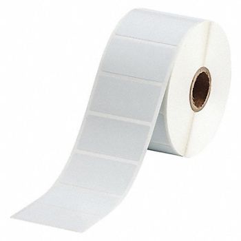 BRADY Laboratory Label Polyester 1 H 1-7/8 W, 56KF99