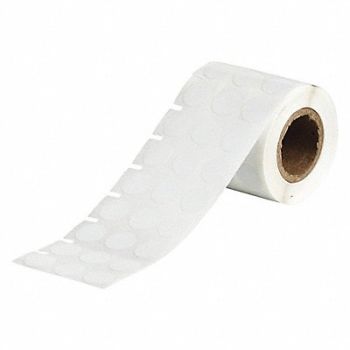 BRADY Laboratory Label Polyester 1/2 H 1/2 W, 56KG04