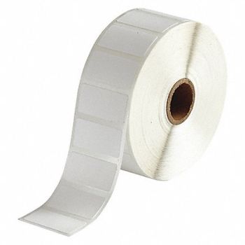 BRADY Laboratory Label Nylon 3/4 H 1-1/2 W, 56KG29