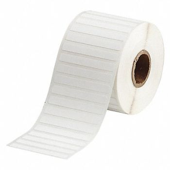 BRADY Autoclave Label Polypropylene 1/4 H, 56KG63